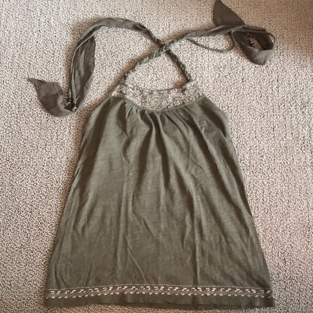 🟢 5/$20 American Eagle halter top